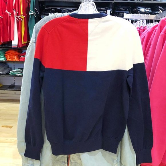Tommy Hilfiger 78D9008 416 Flag Sweater NWT - Picture 3 of 3